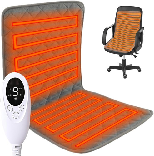 Heated seat pad - seat, office